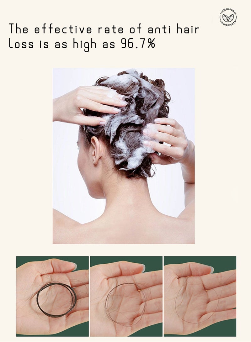 Generic Anti Hair Loss Shampoo with Plant Extract Effective Deep Clean Refreshing Oil Control Moisturizing for Strong Root and Firm Hair  - Image 4