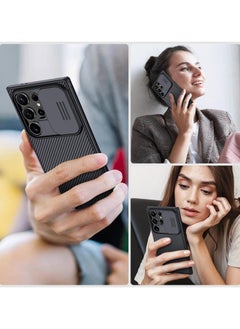 Nillkin Nillkin Case Cover CamShield Pro  Case With Slide Camera For Samsung Galaxy S24 Ultra (Black)  - Image 2