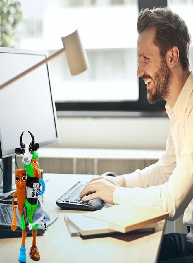 Buildcon Shark Toy, Italian Collectible, Unique 3D Printed Monster Fusion Figure for Desktop Display, Home and Office Decor, 16cm x 6.7cm - Image 5