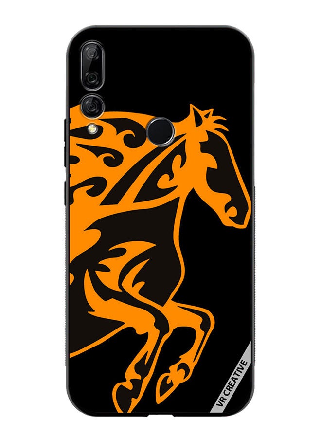 VR CREATIVE Protective Case Cover For Huawei Y9 Prime 2019 Horse Flame Design Multicolour - Image 1