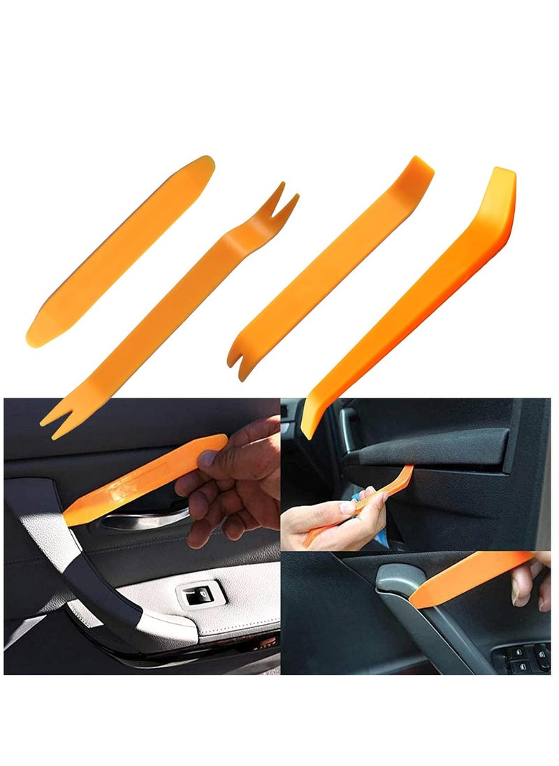 Oasisgalore 4pcs Auto Door Clip Panel Trim Removal Tool Kits for Door Panel and Dashboard Dismantling  - Image 3