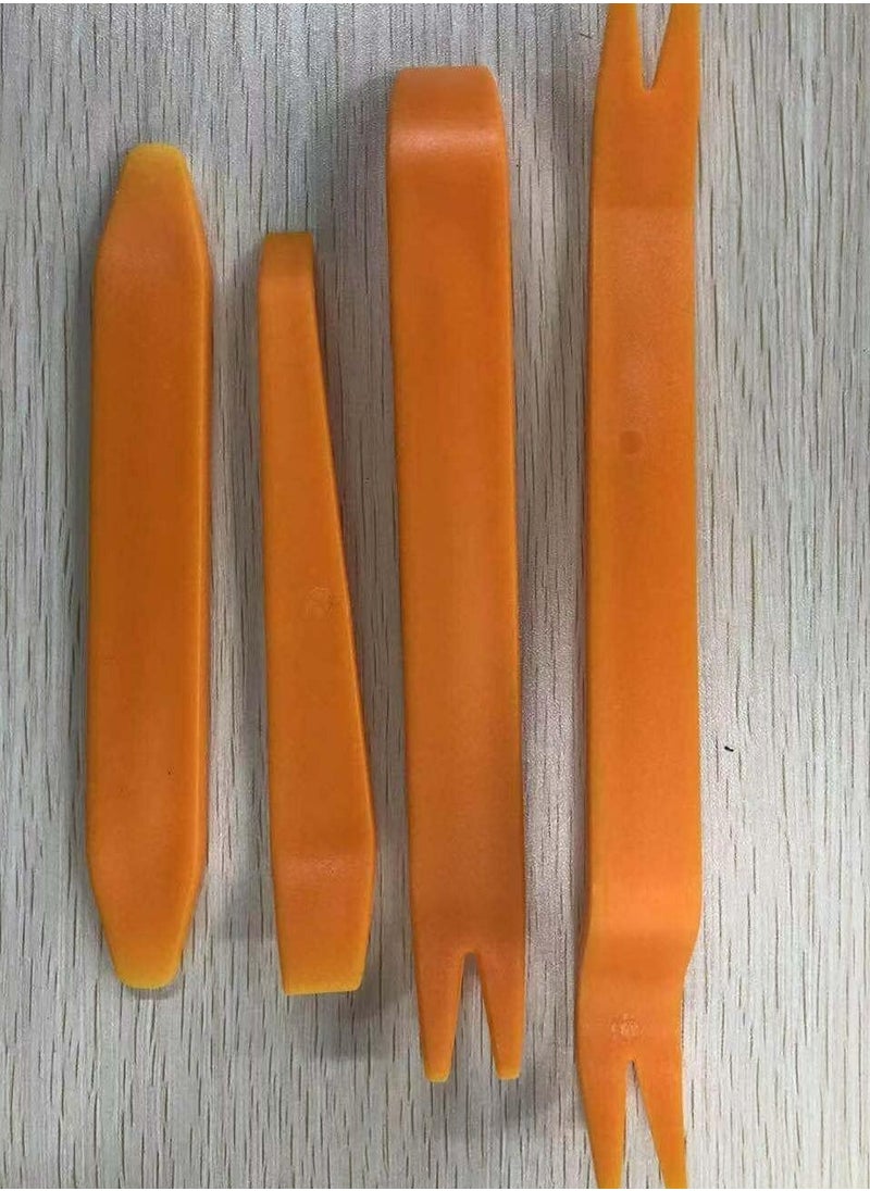 Oasisgalore 4pcs Auto Door Clip Panel Trim Removal Tool Kits for Door Panel and Dashboard Dismantling  - Image 5