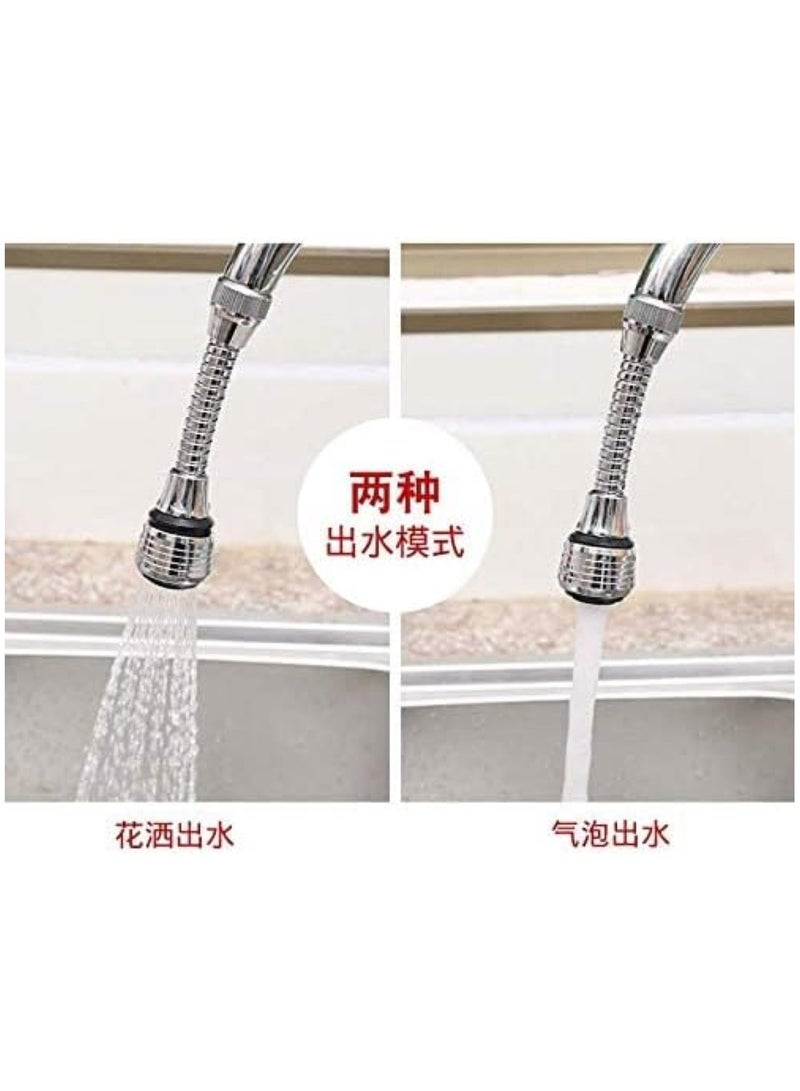 Modern Swivel Kitchen and Shower Faucet with Anti-Splash Water Dispenser Technology and Purification Filter - Image 5