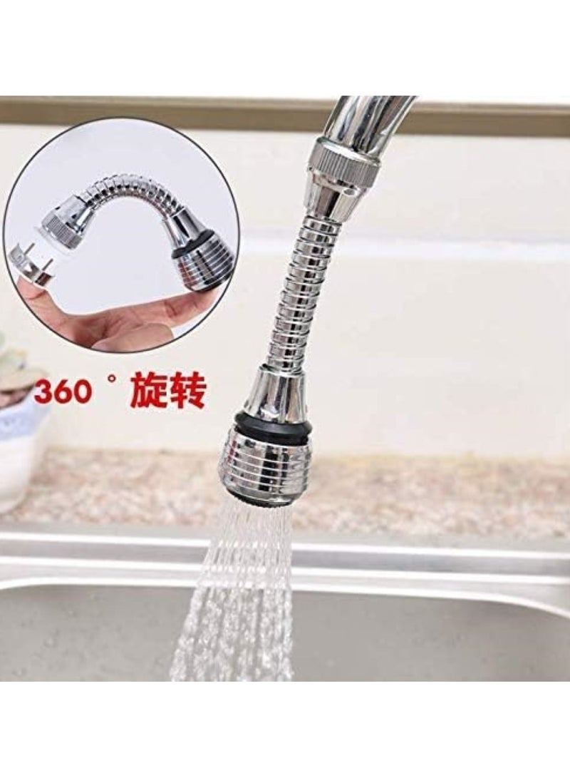 Modern Swivel Kitchen and Shower Faucet with Anti-Splash Water Dispenser Technology and Purification Filter - Image 3