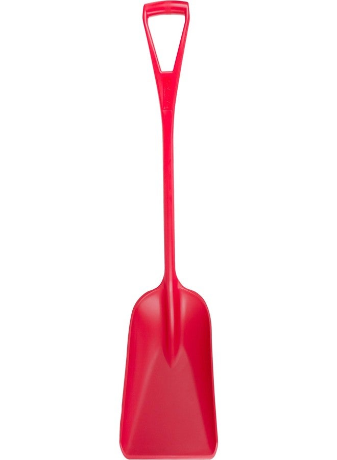 SPARTA 41076EC05 Plastic Sanitary Shovel, Food Safe Plastic Shovel For Commerical Kitchens, 11 Inches, Red - Image 1