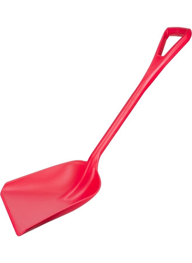 SPARTA 41076EC05 Plastic Sanitary Shovel, Food Safe Plastic Shovel For Commerical Kitchens, 11 Inches, Red - Image 2