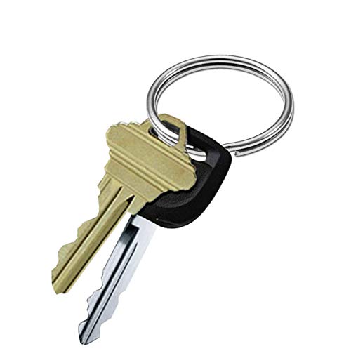 Lucky Line 2" Nickel Plated Steel Split Ring, 50 per Box (77000) - Image 2