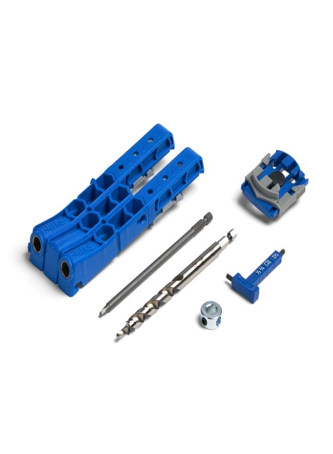 كريج قالب ثقب الجيب Kreg KPHJ320 320 - قالب صغير ومتين للمساحات الضيقة - يُنشئ وصلات مثالية ومتينة - أدلة حفر قابلة للتعديل بسهولة - للمواد بسمك 1/2 بوصة إلى 1 1/2 بوصة - Image 1