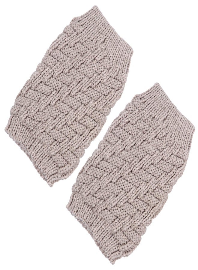 PRETYZOOM Knit Knee Sleeve Knee Warmers Knee Brace Pads Knee Support Sleeve Leg Warmers for Running Fitness Cycling - Image 1