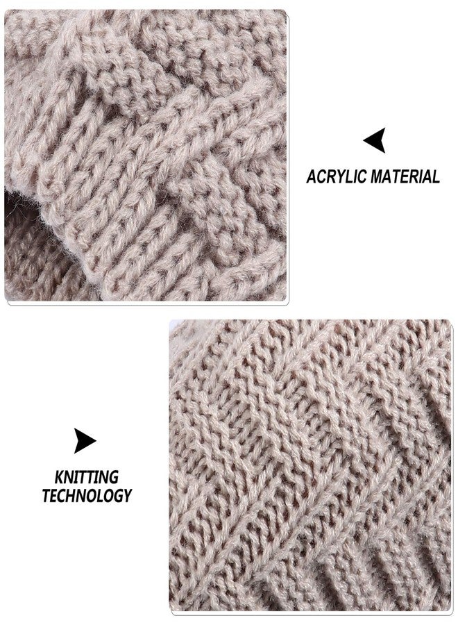 PRETYZOOM Knit Knee Sleeve Knee Warmers Knee Brace Pads Knee Support Sleeve Leg Warmers for Running Fitness Cycling - Image 3