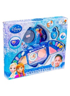Disney FROZEN ashable Cosmetics Box Toy Make Up Beauty Kits Toys with Eye Shadow,Lip Gloss,Blush,Nail Polish for Little Girls  - Image 1