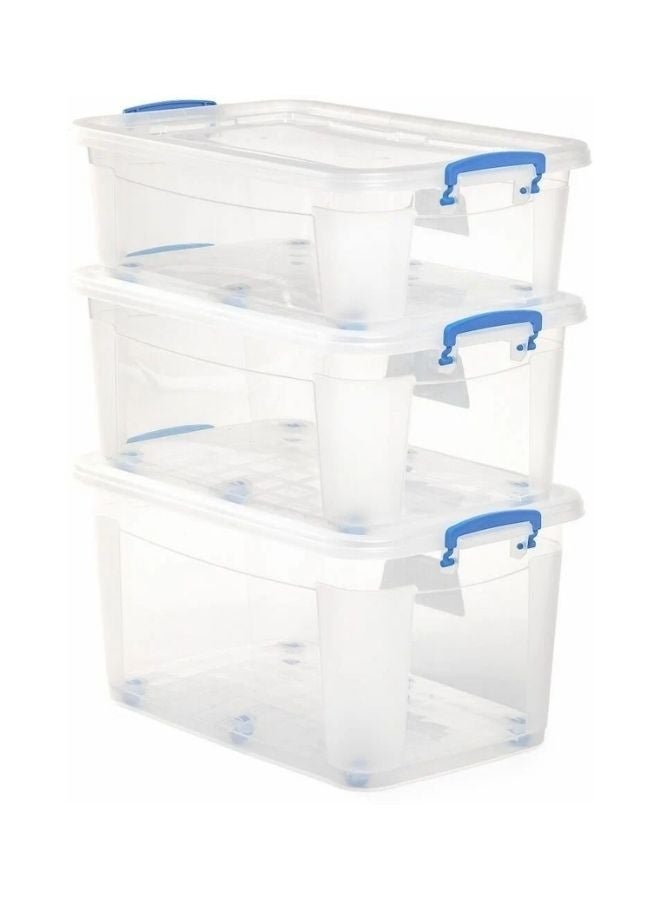 مجال العربية ‏‏‏‏‏‏‏‏‏‏طقم صناديق تخزين 100 لتر + 70 لتر + 40 لتر بلاستيك - Image 3