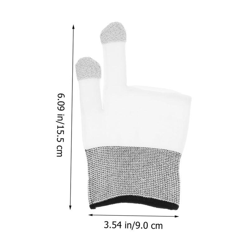 Black Touchscreen Gaming Gloves for Mobile Phones Tablets and Household Chores - Image 3