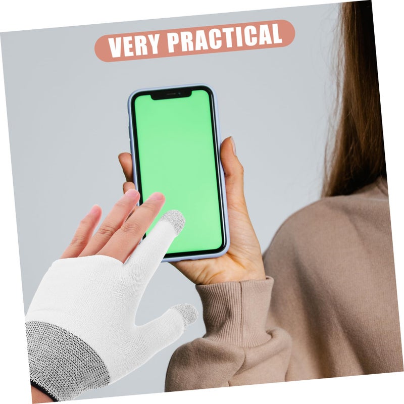 Black Touchscreen Gaming Gloves for Mobile Phones Tablets and Household Chores - Image 5