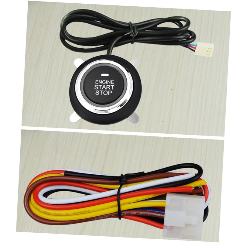 Universal 12V Car Engine Start Remote Control Vibration Alarm Anti Theft Security System - Image 4