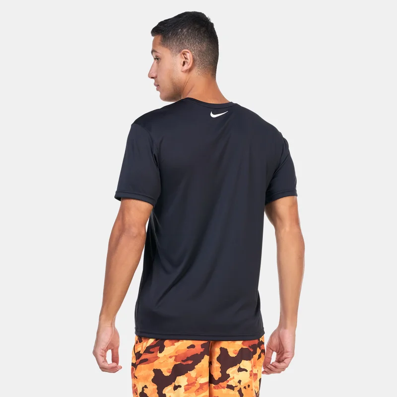 Nike Men's Printed Hydroguard Swimming T-Shirt