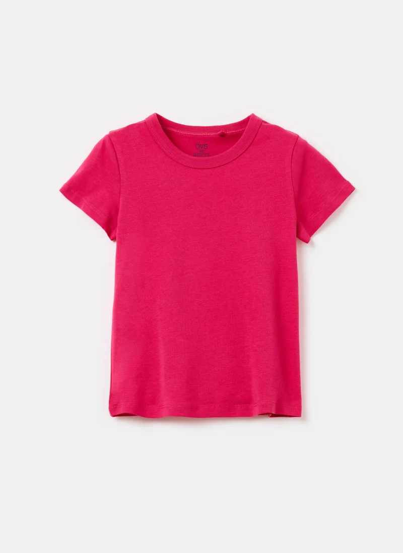 Ovs Ovs Solid T-Shir Fuxia Pink