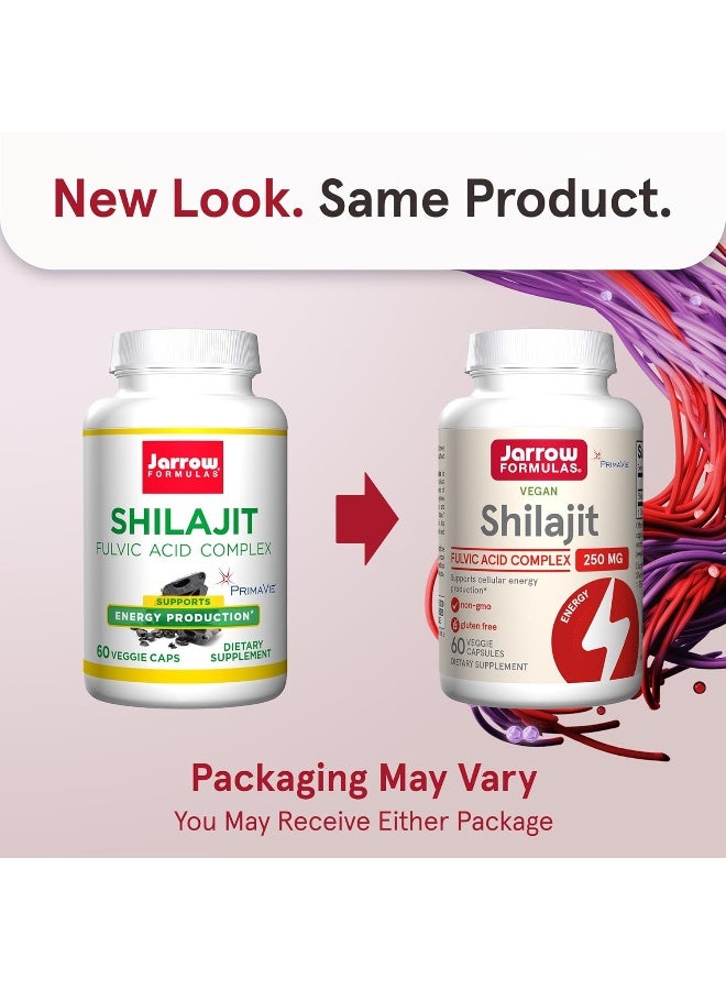 Jarrow Formulas Shilajit Fulvic Acid Complex 250 mg - 60 Veggie Caps - Image 2
