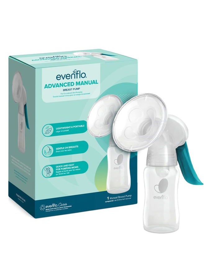 evenflo مضخة ثدي يدوية متقدمة - Image 1