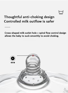 ASIV 2 Pcs Contact Nipple Shields, Ultra-Thin and Super-Soft Food-Grade Silicone Nipple Extender  - Image 4