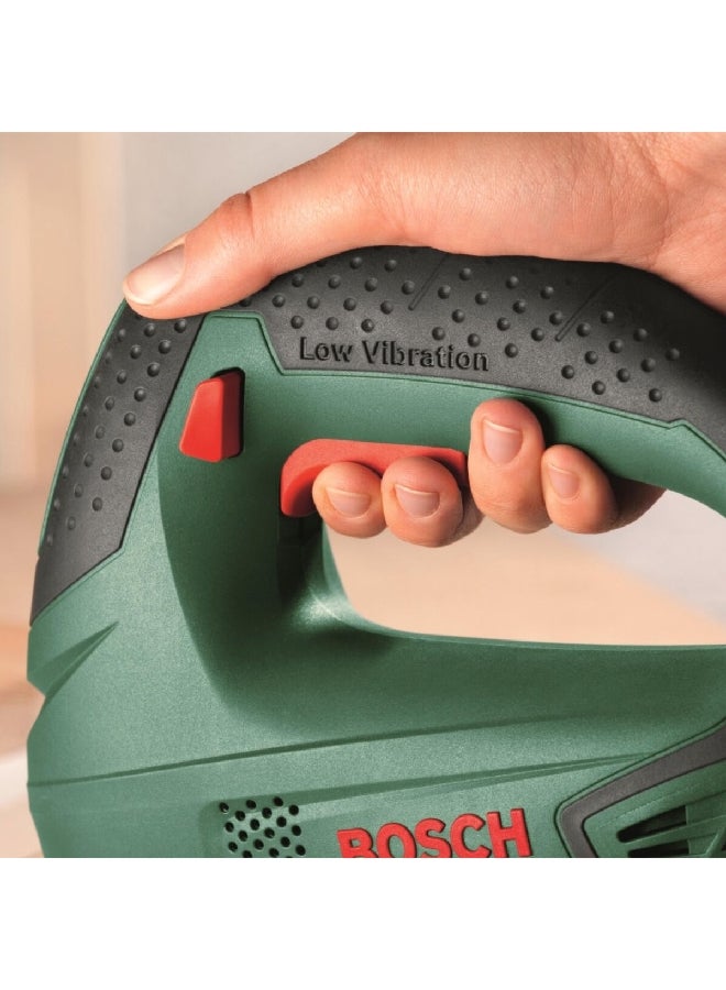 BOSCH 500W SDS Enable Vibrating Compact Jig Saw with Case Green and Black 65 mm JE0 603 3A0 770  - Image 3