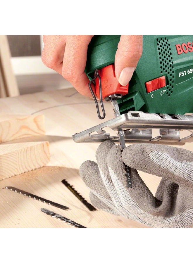 BOSCH 500W SDS Enable Vibrating Compact Jig Saw with Case Green and Black 65 mm JE0 603 3A0 770  - Image 4