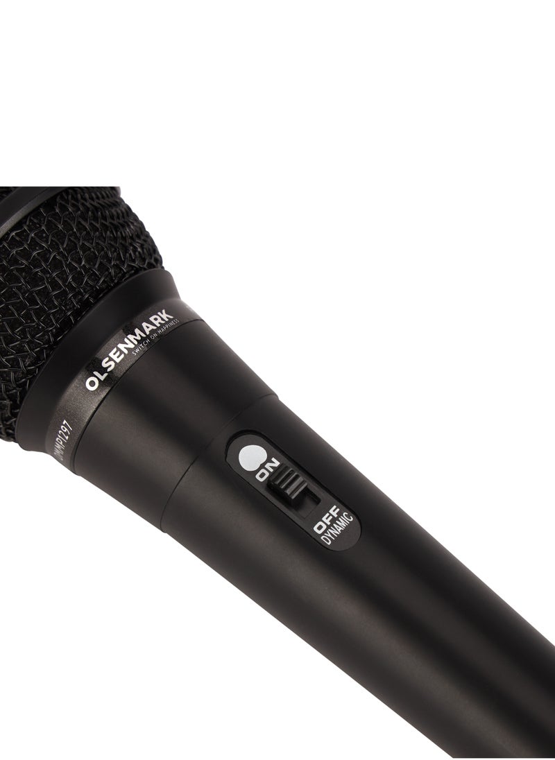 Olsenmark - Olsenmark Dynamic Microphone OMMP1297 High Quality Sound - Image 1