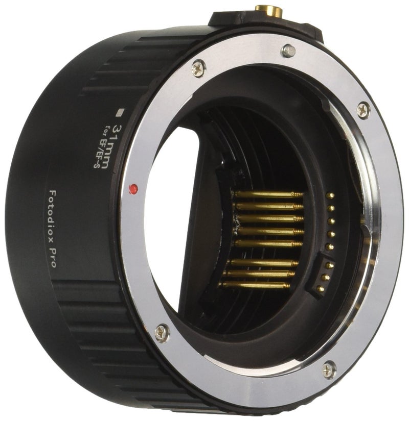 Fotodiox أنبوب تمديد ماكرو أوتوماتيكي فوتوديوكس برو، قسم 31 مم - لكاميرات كانون EOS EF/EF-s للعدسات للتصوير القريب للغاية مع التركيز التلقائي أو التعريض التلقائي - Image 1