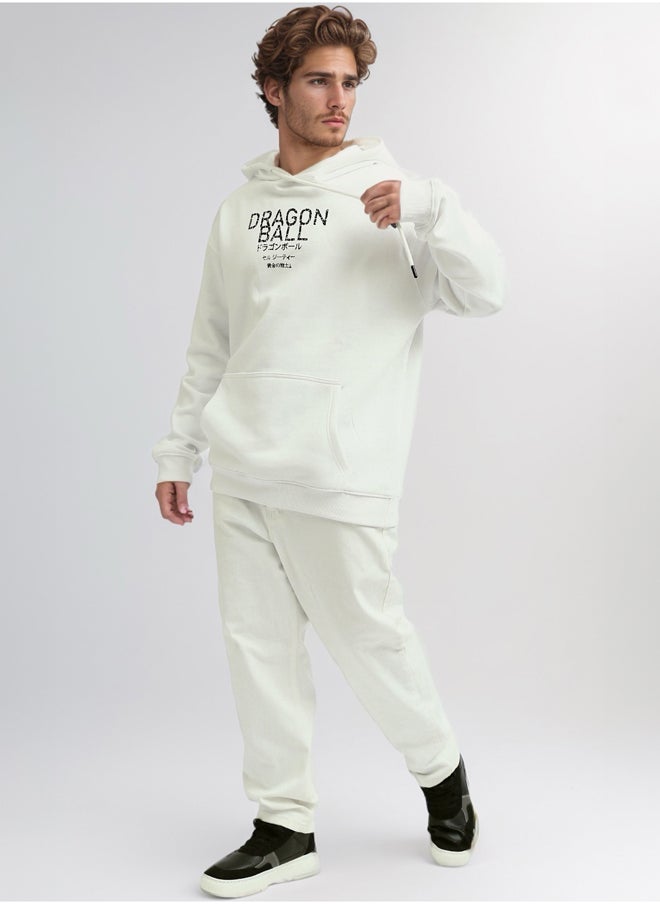 RAVIN - White Anime Hoodie ''Dragon Ball'' With Long Sleeve - Image 1