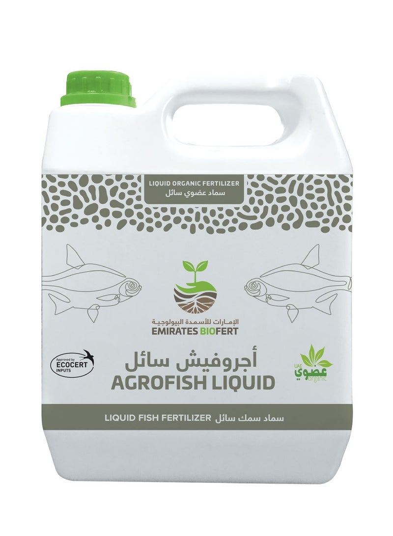 Emirates Biofert Agrofish Liquid Fish Organic Fertilizer 3.8L - Image 1