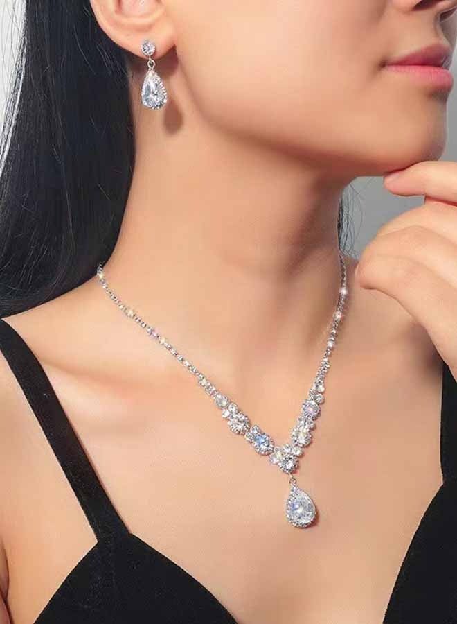 مجموعة مجوهرات الزفاف مجموعة مجوهرات الزفاف مجموعة مجوهرات الزفاف - Image 2