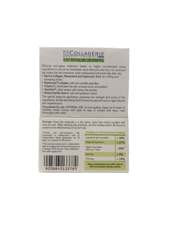 Bio Collagenix Beauty Formula Lift: Concentrated Anti-Aging Face Treatment 1 Ampoule