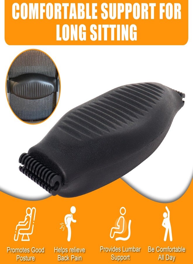 Dpwrrot Upgraded Lumbar Support Pad Replacement Compatible with Herman Miller Classic Aeron Chair Size B: Medium - Image 5
