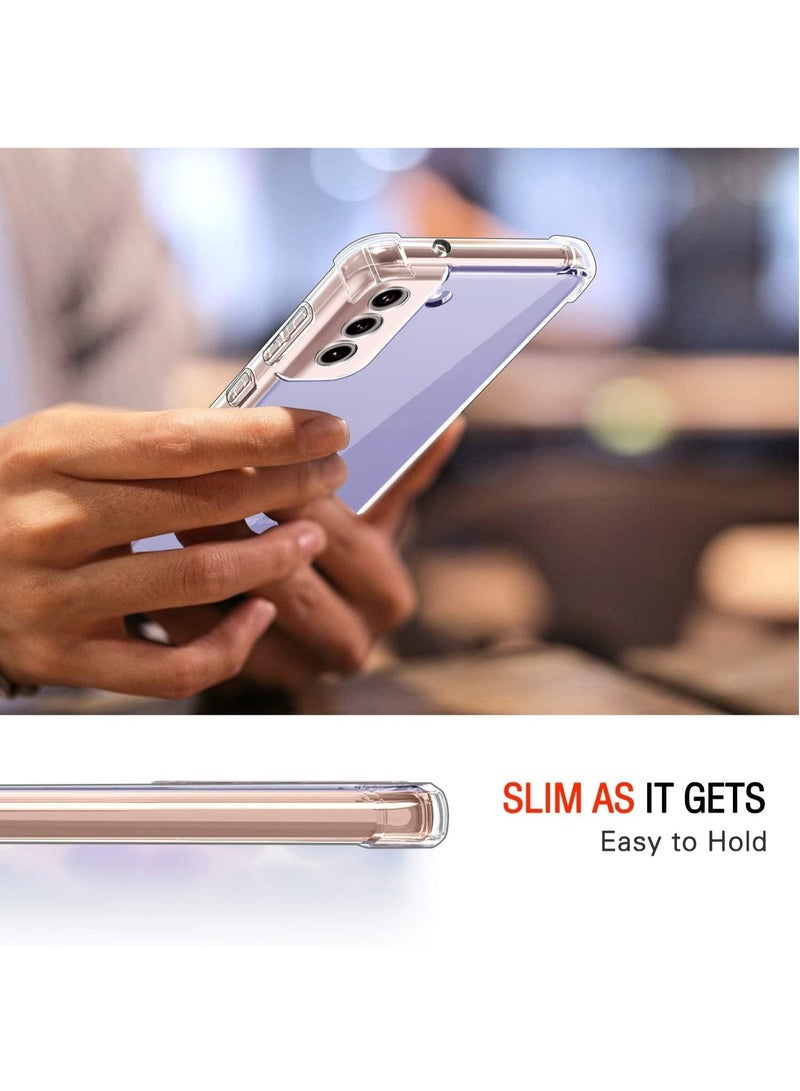 DUSALA For Samsung Galaxy S22 PLus Clear Back Cover Case, Ultra Clear, Best Camera Protection Anti-Slip Grip Slim & Protective Back Case Cover for Samsung Galaxy S22 Plus 5G (6.6) - Image 5