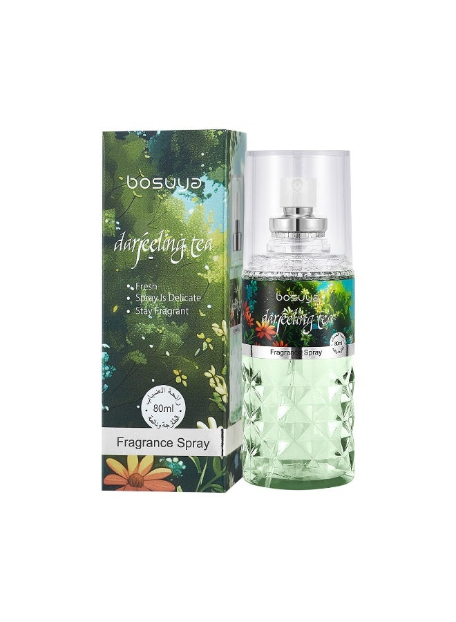 BOSUYA Fragrance Spray Perfume Natural Fresh Long Lasting Eau de Toilette - Darjeeling Tea - Image 1