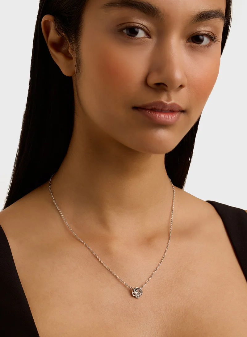 Ted Baker Crystal Flower Pendant Necklace