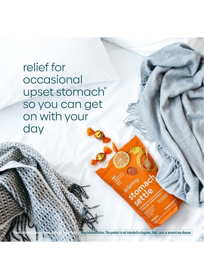 UpSpring Stomach Settle Drops For Occasional Nausea Relief And Morning Sickness With Ginger Lemon Spearmint And B6 Individually Wrapped Drops 55 CtPackaging May Vary - Image 5