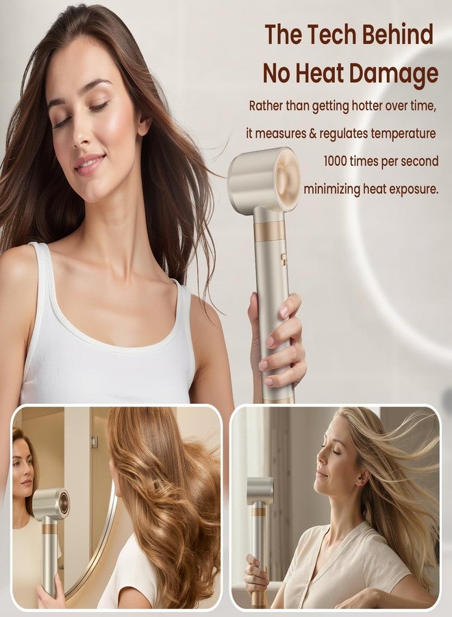 MESCOMB 6 in 1 Hair Dryer and Straightener, Hot Air Styler Wrap - Fast Drying, 1400W Air Dryer with Straightener, Frizz-Free Blowout Brush for Smoothing & Curling, Volumizing - Image 4