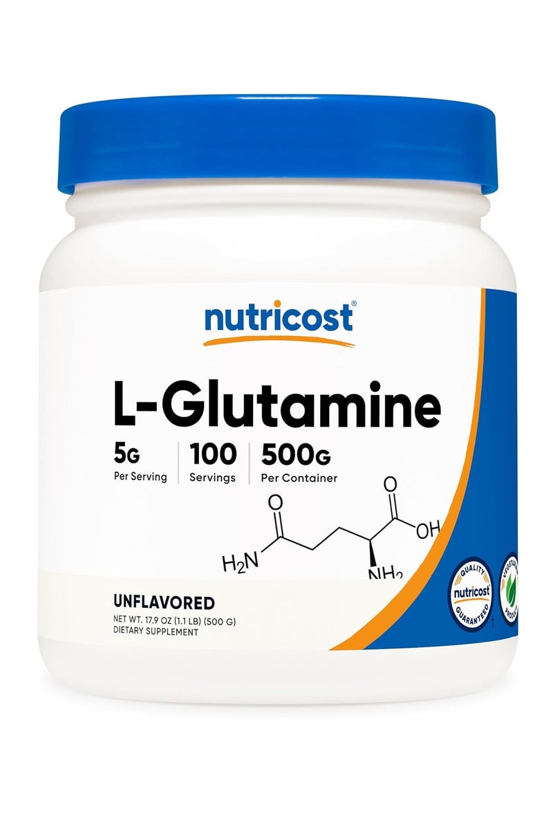 Nutricost L-Glutamine Powder 500g - Image 1