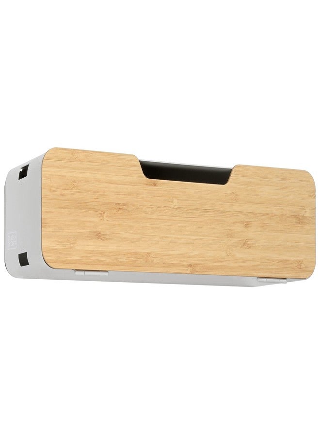 بلاك اند ديكر نظام رفوف تعليق أبيض من بلاك + ديكر - رف مع باب (BDSTKT282WH) - Image 2