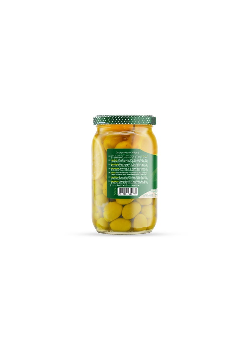 Durra Egyptian whole green olives 700 GM - Image 4