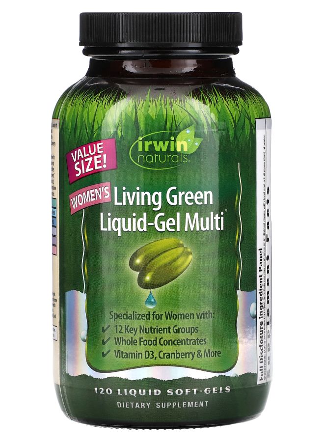 Women's Living Green Liquid-Gel Multi 120 Liquid Soft-Gels