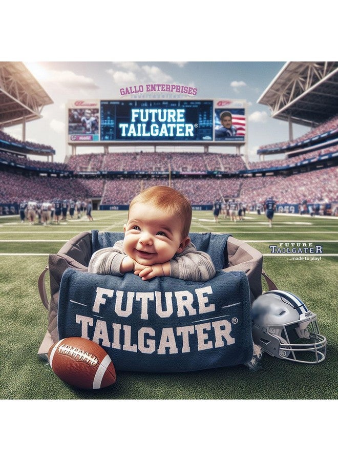 Future Tailgater Ohio State Buckeyes 100% Cotton Baby Burp Cloth - Image 2