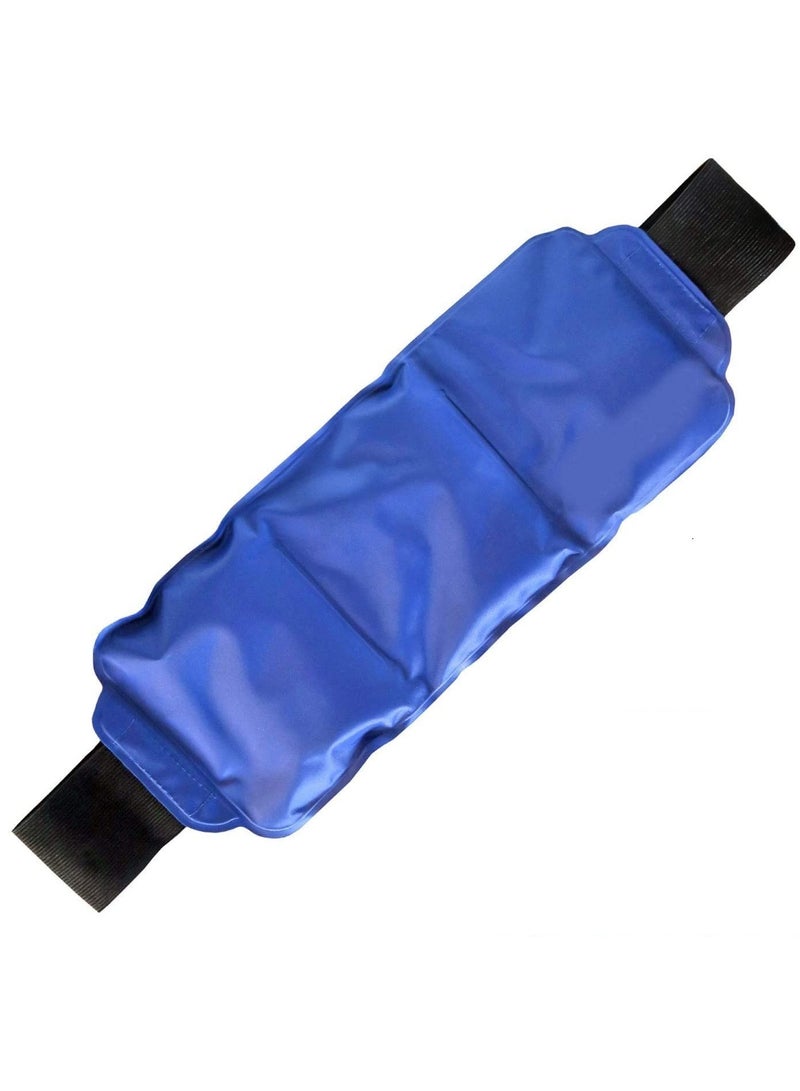 Generic Reusable Hot and Cold Ice Gel Pack with Adjustable Strap Ice Bag for Pain Relief Cold Ice Gel Pack for Shoulder Knee Back Neck Hip Hot Compression Gel Pack for Pain Relief with Straps  - Image 3