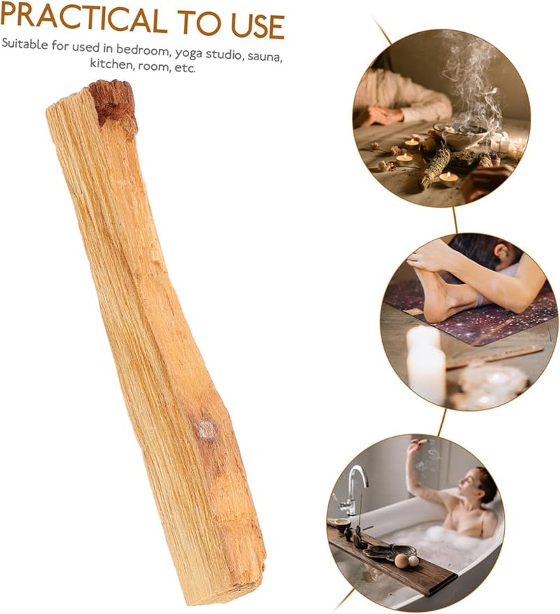 GLEAVI عصي البخور الطبيعية من الخشب قرفة لبان عطري للاسترخاء تنقية الهواء - Image 5
