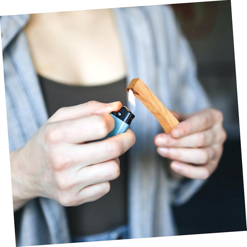 GLEAVI عصي البخور الطبيعية من الخشب قرفة لبان عطري للاسترخاء تنقية الهواء - Image 4