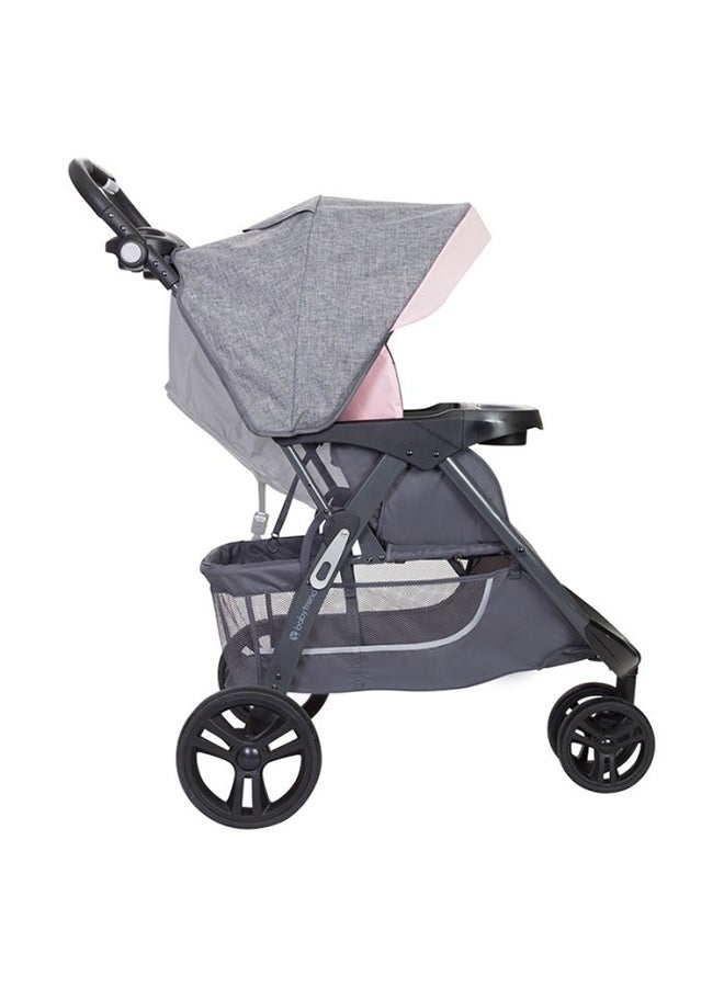 babytrend Skyline 35 Stroller Travel System - Starlight Pink/Grey - Image 3