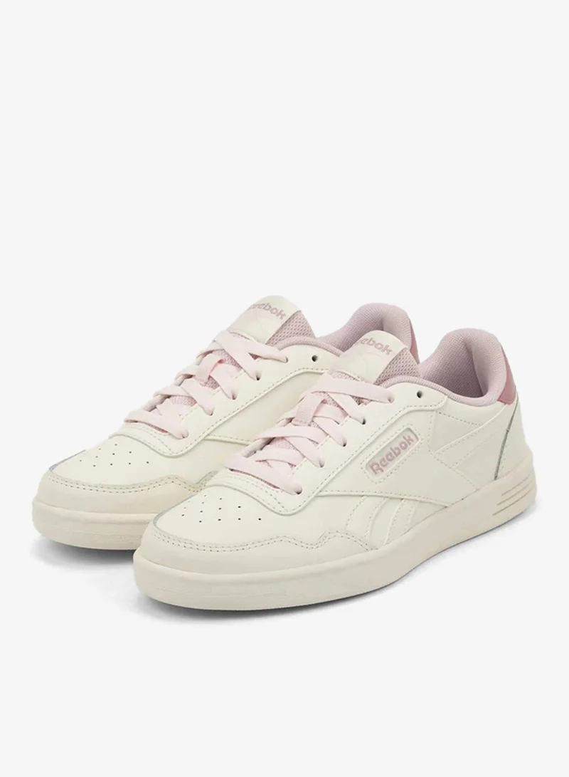 Reebok Chalk/Frosted Berry/Dusty Rose Reebok Court Advance Women's Shoes for Women | Best Price UAE