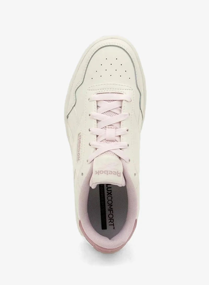Reebok Chalk/Frosted Berry/Dusty Rose Reebok Court Advance Women's Shoes for Women | Best Price UAE