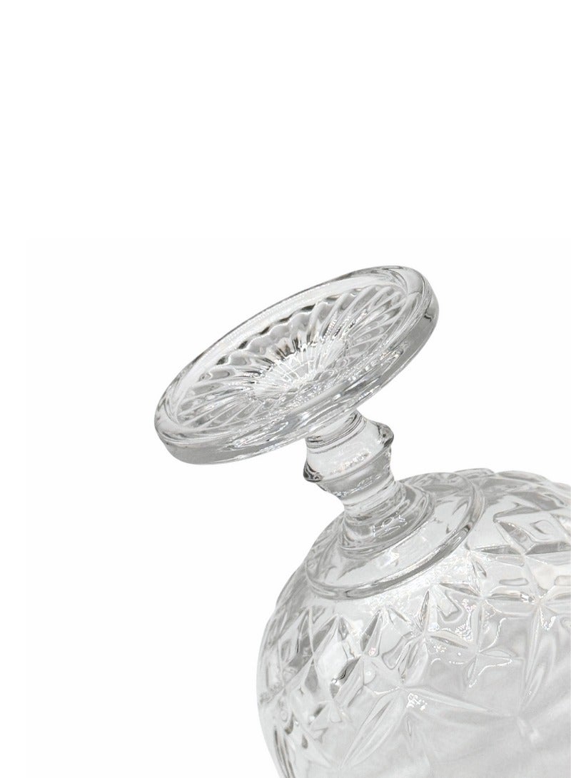 القناص طقم زبادي حلا 8 حبه قزاز كرستال  بقاعده ثابته - Image 4